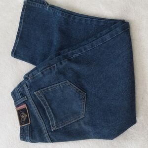 Vintage 90s Y2K Roxy Quicksilver Dark Denim Cropped Jeans